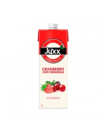 EBBA JUXX 1000ML SUCO CRANBERRY/MORANGO