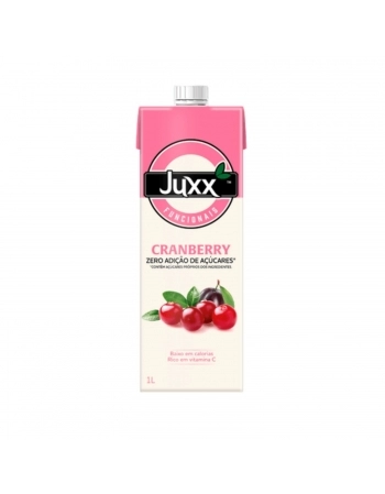 EBBA JUXX 1000ML SUCO ZERO CRANBERRY