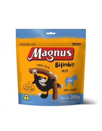 .MAGNUS CAES BIFINHO 250G PALITO CARNE