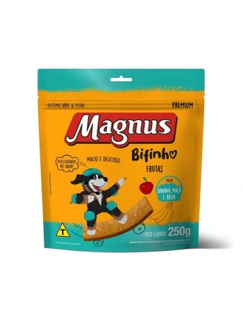 .MAGNUS CAES BIFINHO 250G MACA/BANANA/AVEIA