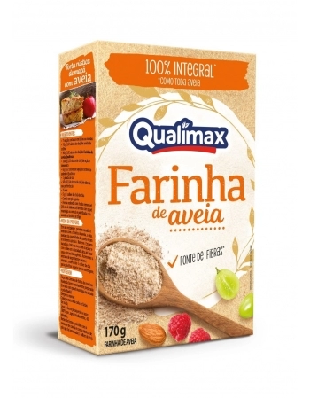 QUALIMAX FARINHA DE AVEIA 170G