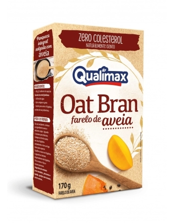 QUALIMAX FARELO DE AVEIA 170G