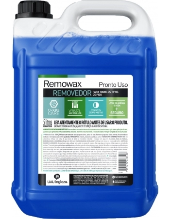 INGLEZA PROF REMOVEDOR CERA REMOWAX 5L PRONTO USO